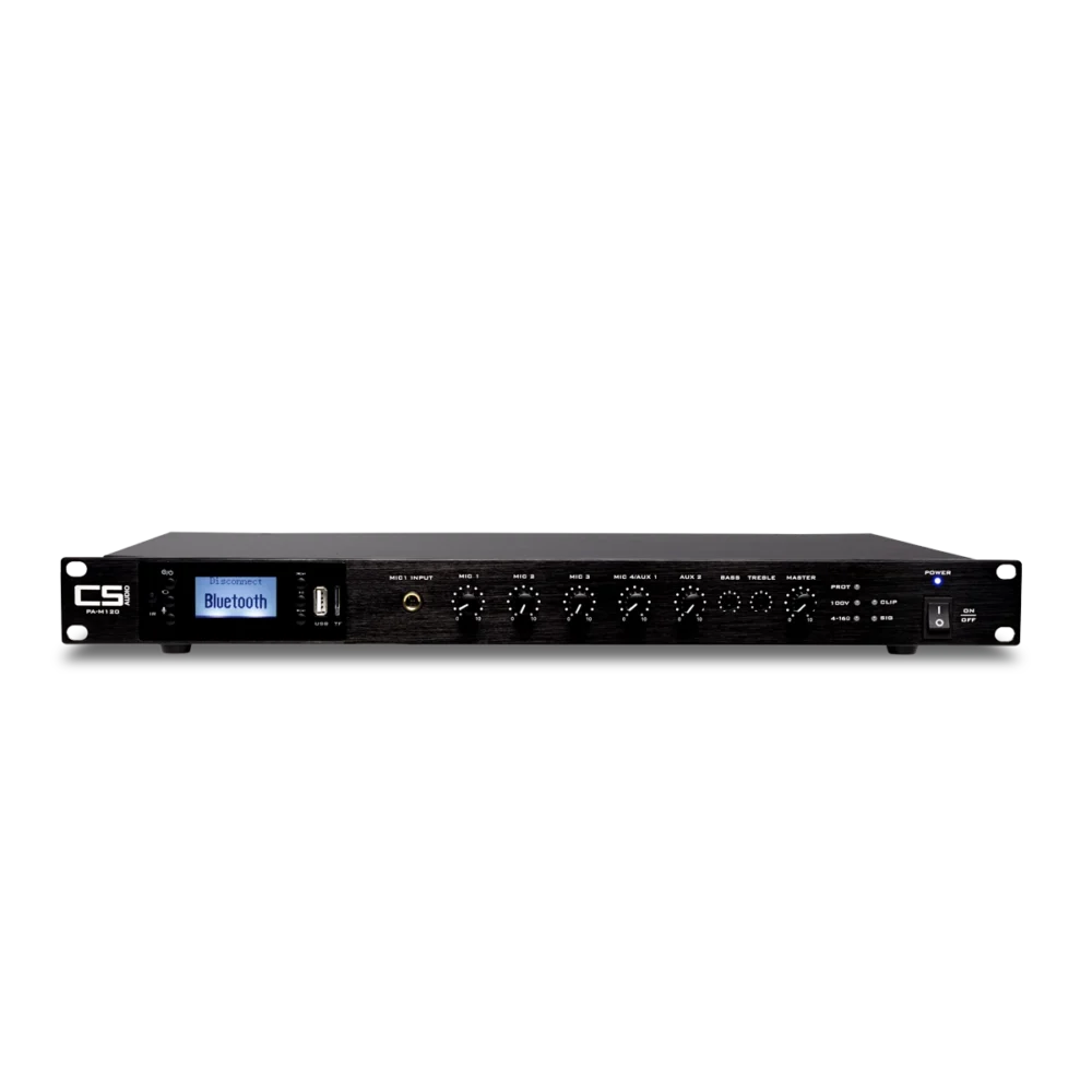 Amplificador-mezclador con MP3