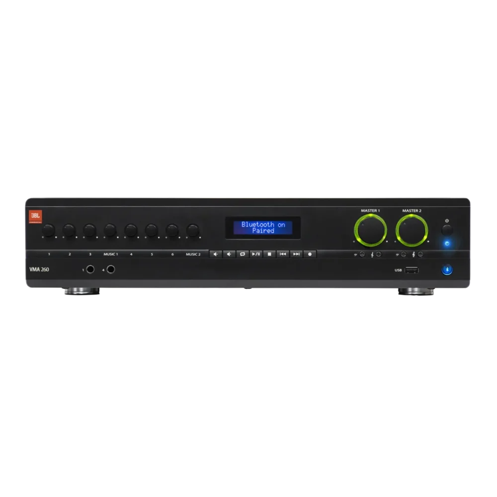 Amplificador-mezclador JBL de 60W/120W
